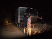 Bajada depósito la noche anterior